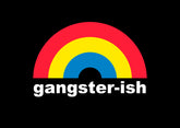 gangster-ish! Die Cut Sticker